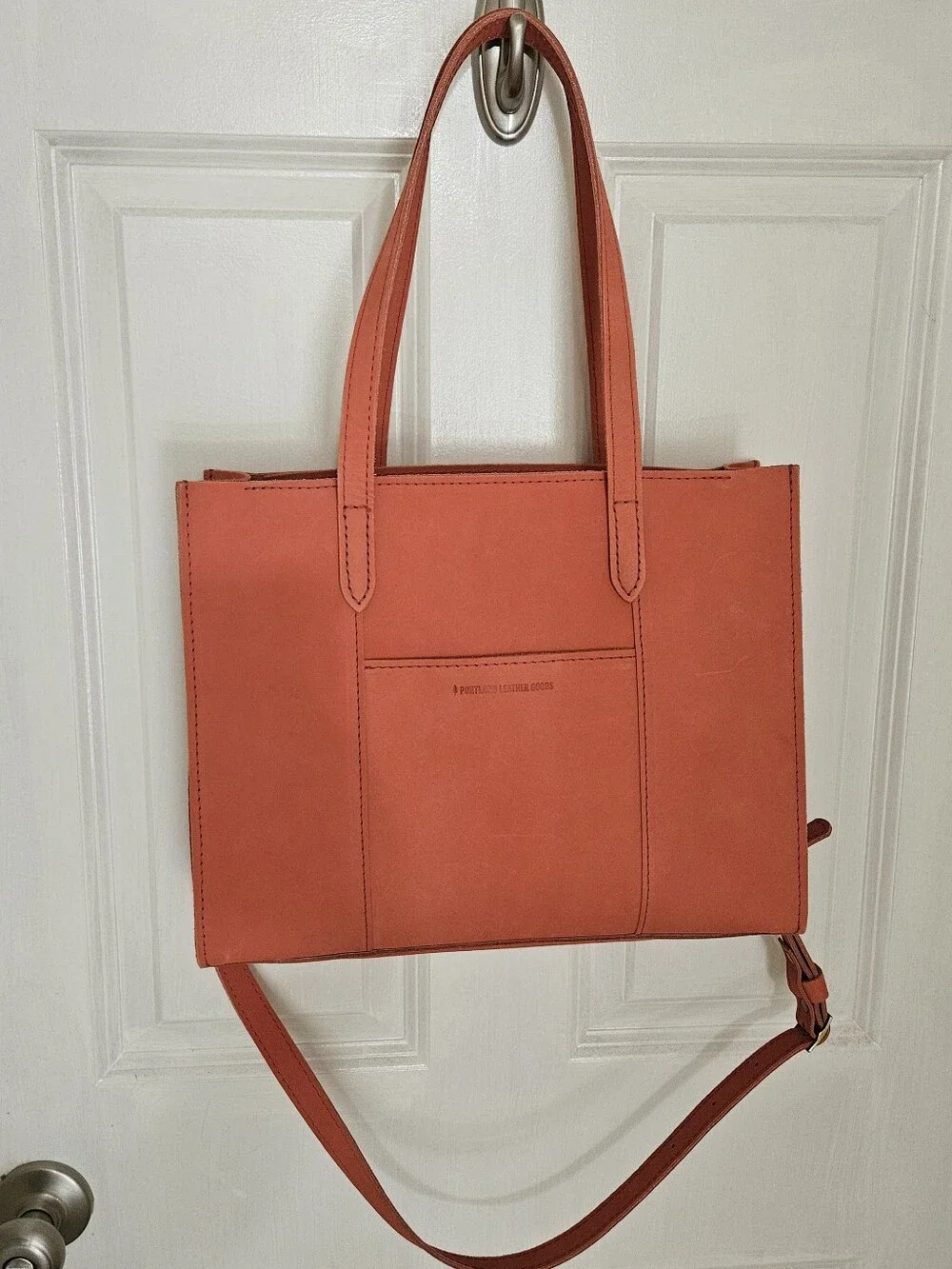 E/W Lola Crossbody Tote Bag - Sherbet - Portland Leather Goods